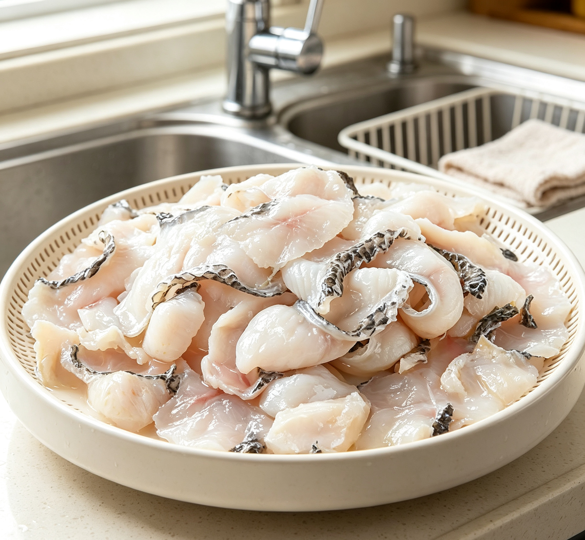Snakehead Fish Slices